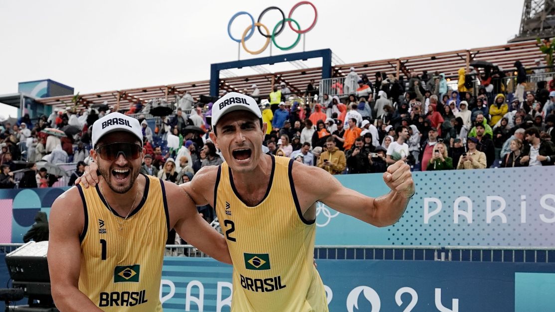 paris-2024:-george-e-andre-perdem-para-alemaes-em-oitavas-do-volei-de-praia