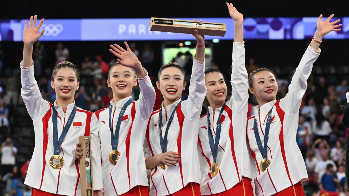 ginastica-ritmica:-china-surpreende-e-conquista-ouro-inedito-em-paris