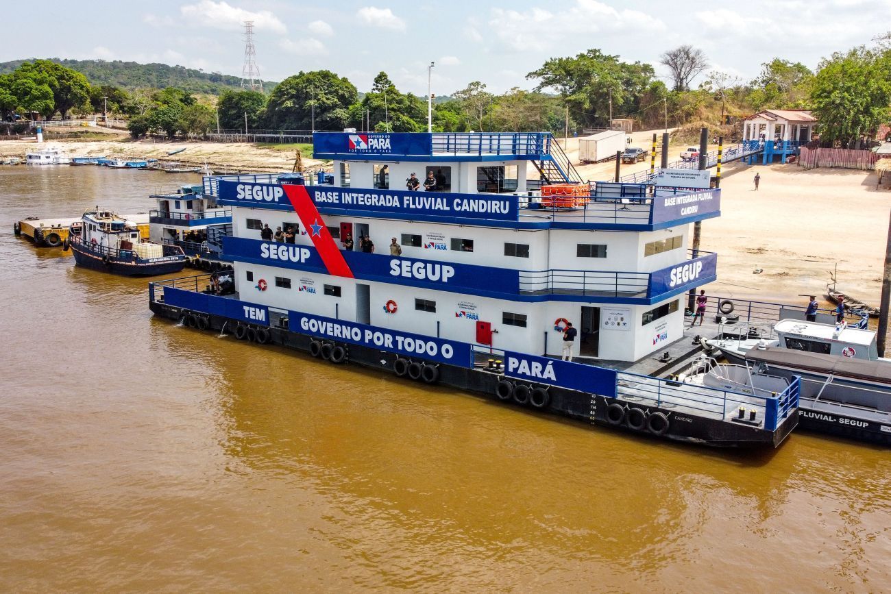 base-fluvial-e-lancha-blindada-vao-ajudar-a-combater-trafico-e-biopirataria-na-amazonia-paraense