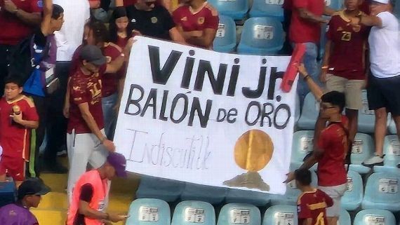 vini-jr.-recebe-apoio-da-torcida-venezuelana-em-retorno-a-selecao-brasileira